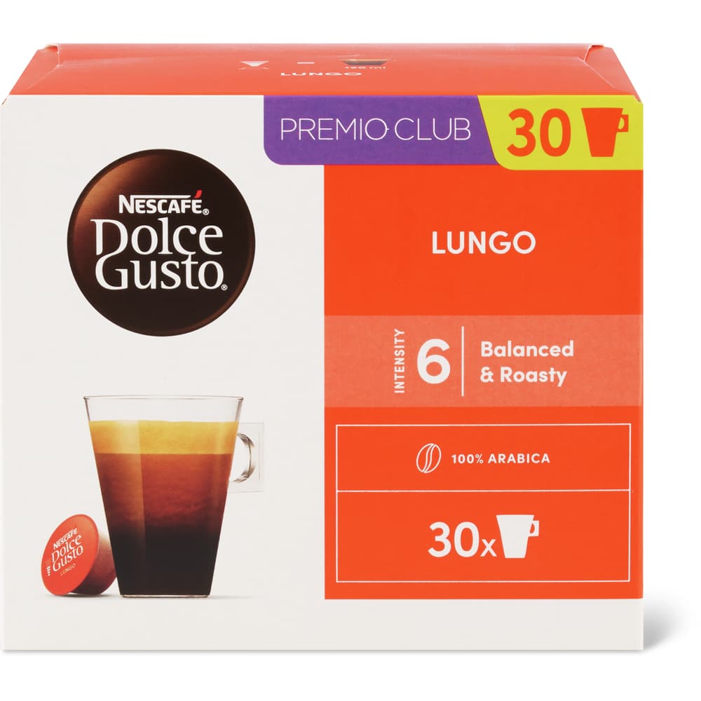 Nescafé Dolce Gusto Lungo 30 Kapseln