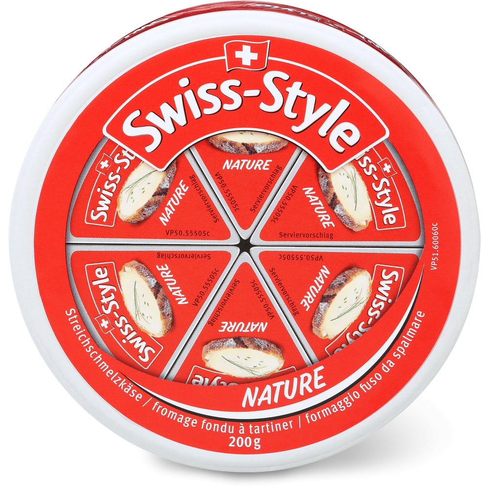 Swiss-Style Streichschmelzkäse Nature