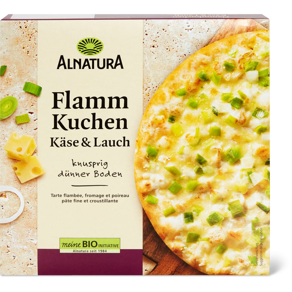 Alnatura Flammkuchen Käse Lauch