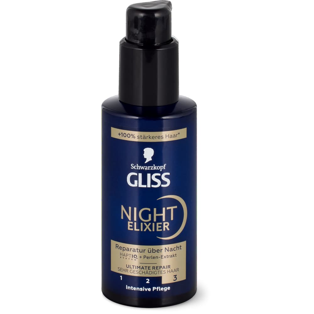 Gliss Ultimate Repair Night Elixir sehr geschädigtes Haar