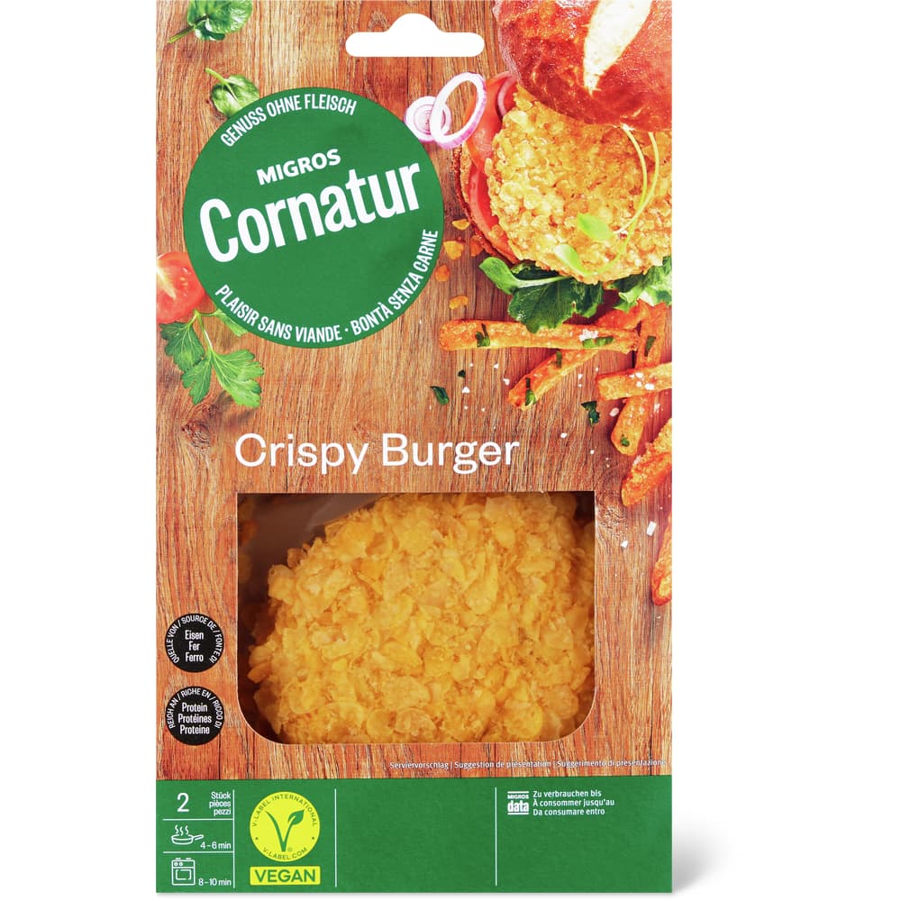 Cornatur Crispy Burger Vegan