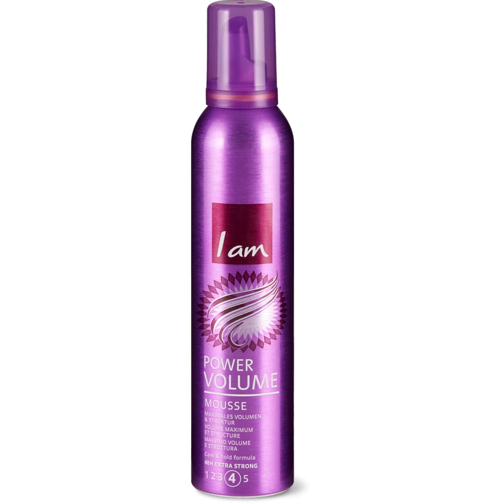 I am Power Volume Mousse extra starker Halt
