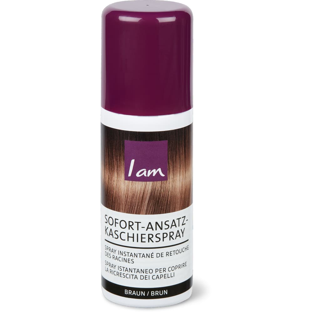 I am Ansatz-Kaschierspray Braun