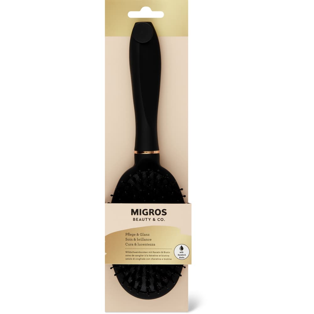 Migros Beauty & Co. Ovale Bürste Keratin