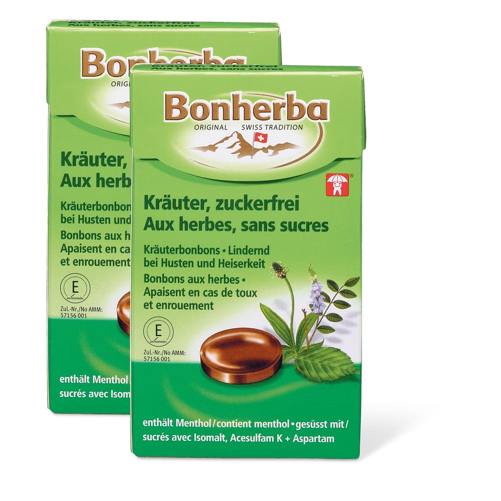Bonherba Kräuterbonbons zuckerfrei