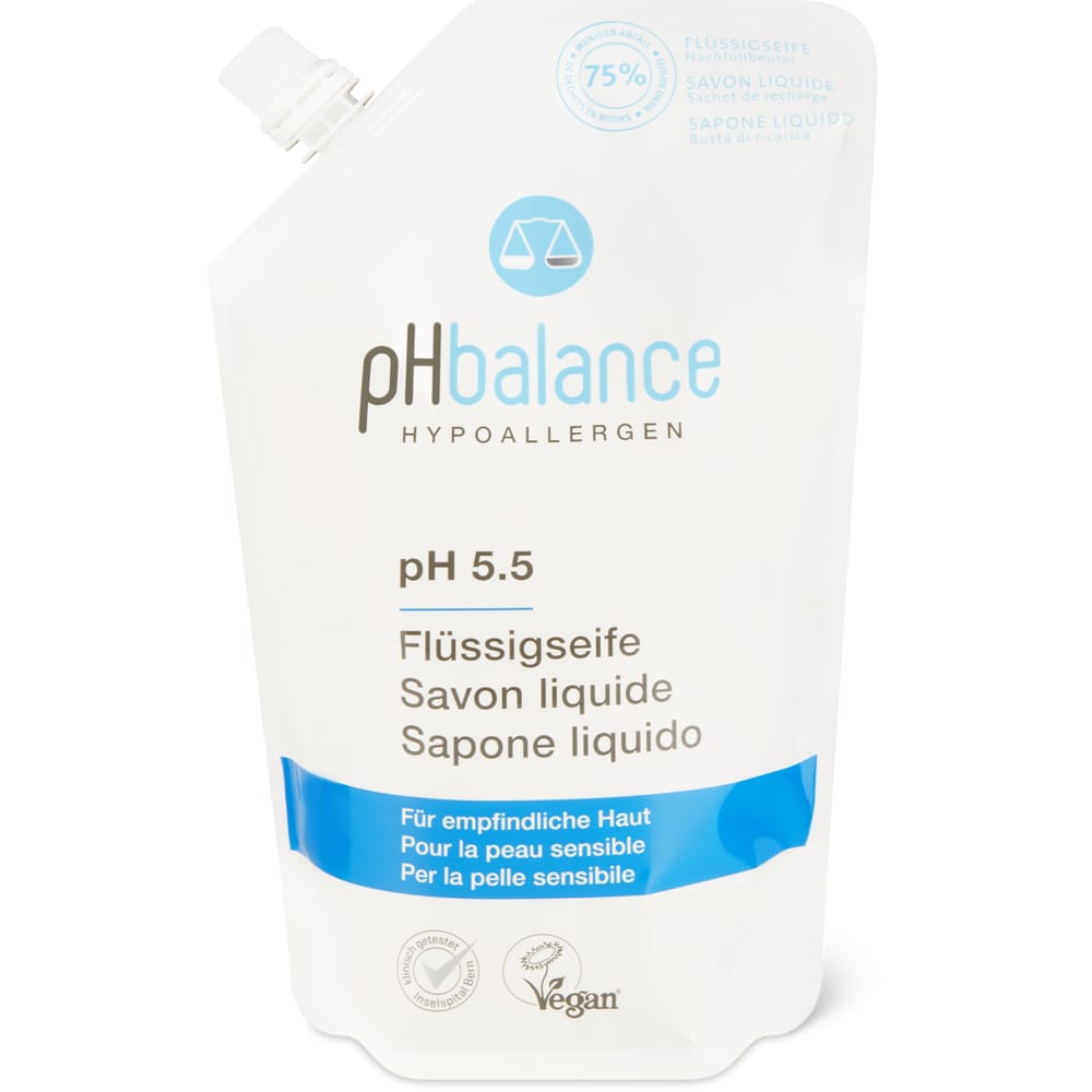 PH balance Hypoallergen Handseife Nachfüllpackung