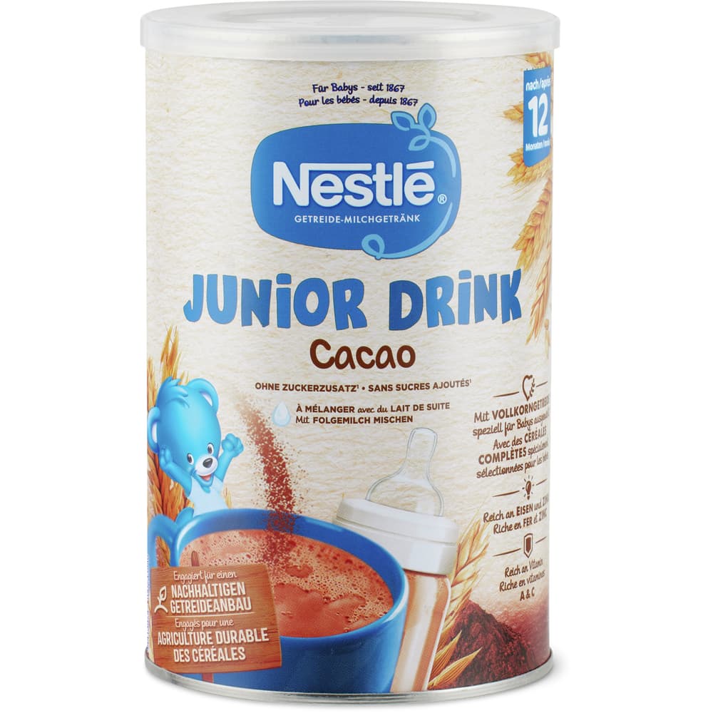 Nestlé Junior Drink Babynahrung Kakao / ab 10 Monate