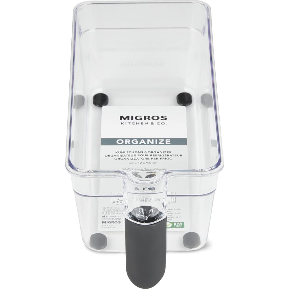 Migros Kitchen & Co. Kühlschrankorganizer mit Griff 28.cm x 12cm x 9.5cm