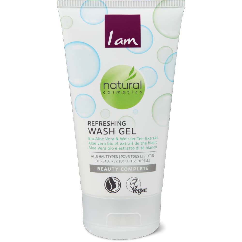 I am natural cosmetics Refreshing Wash Gel alle Hauttypen