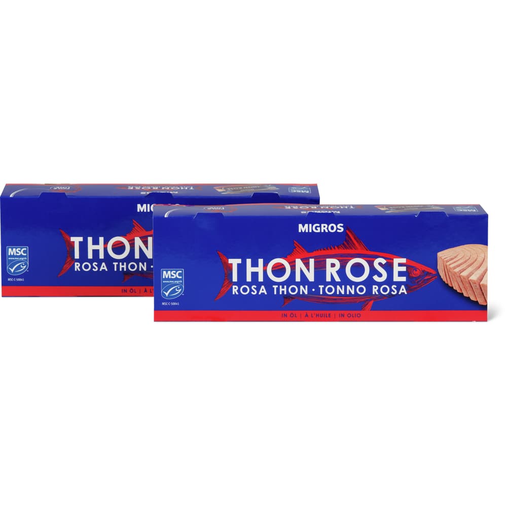 Migros Rosa Thon in Sojaöl