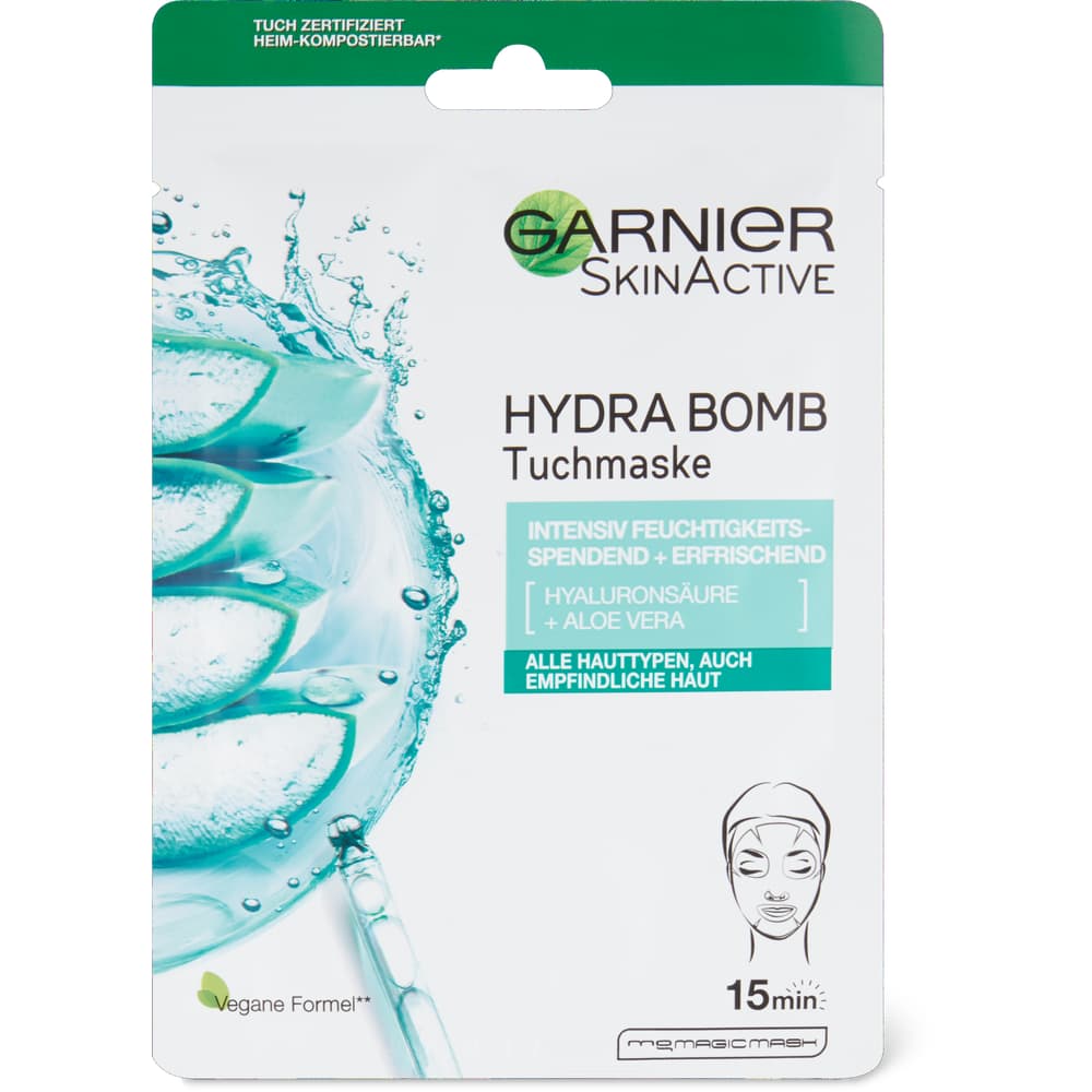 Garnier SkinActive Hydra Bomb erfrischende Tuchmaske