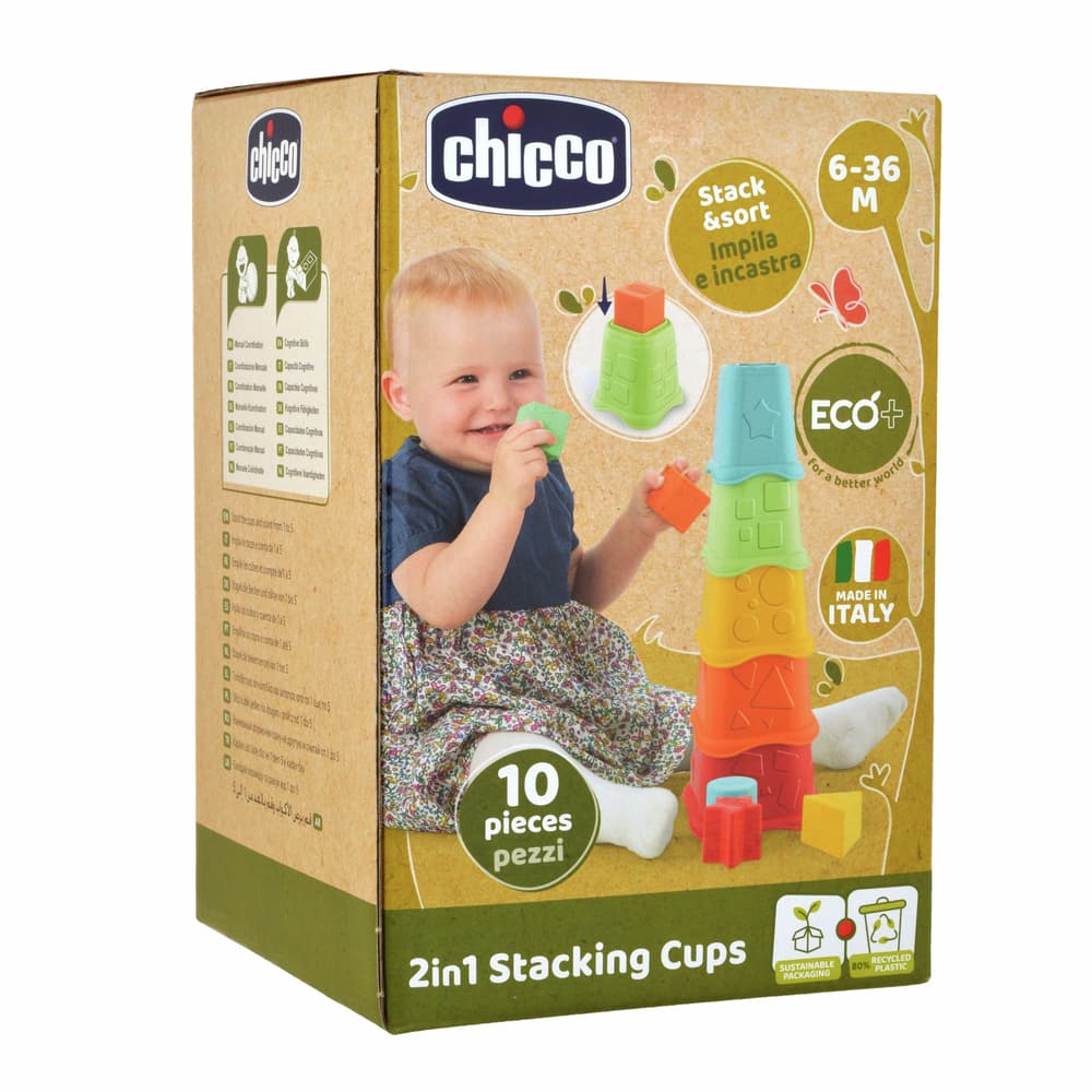 Chicco ECO+ Stapelbecher 2 in 1