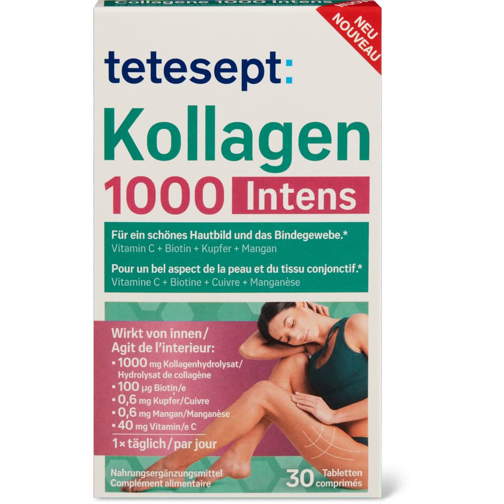 Tetesept Kollagen 1000 Tabletten • Migros