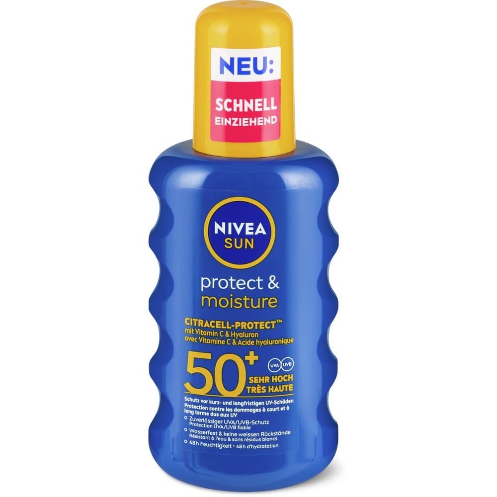Nivea Sun Pflegendes Sonnenspray Protect & Moisture - LFS 50+