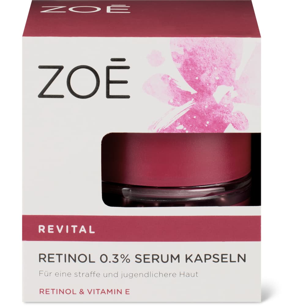 Zoé Revital Retinol Serum Kapseln