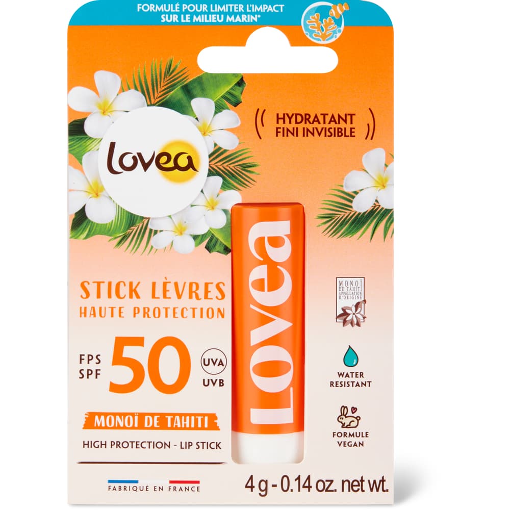 Lovea Monoï de Tahiti Lippenpflege LSF 50