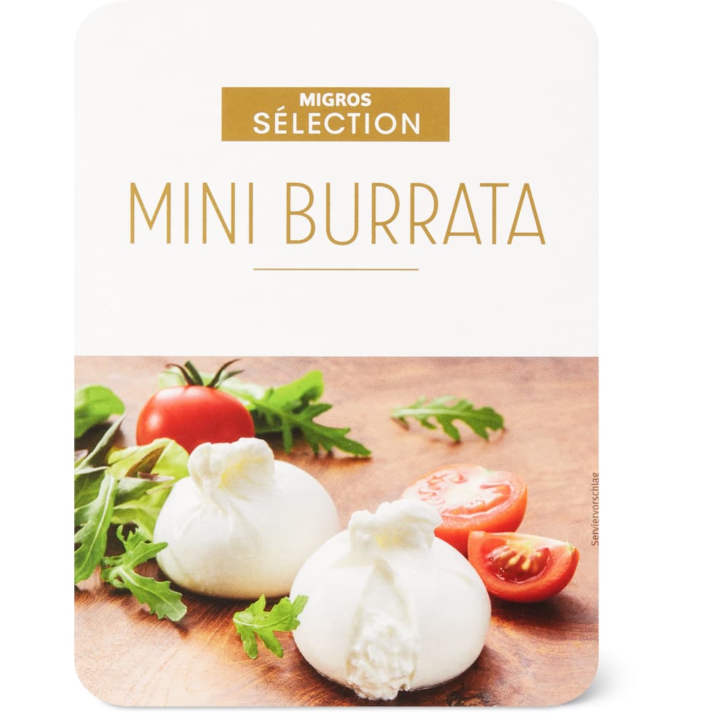 Sélection Burrata