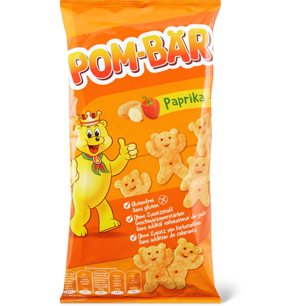 Pom-Bär Kartoffelsnack Paprika