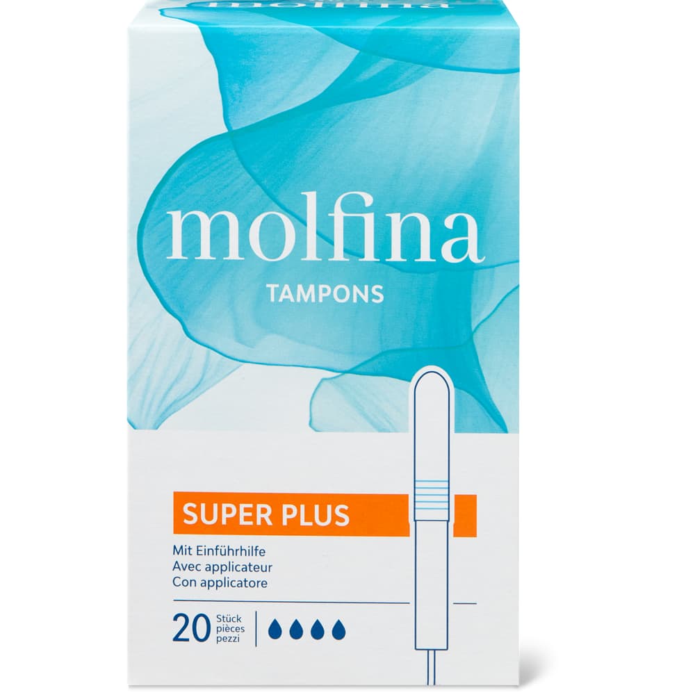 Molfina Tampons mit Einführhilfe Super Plus
