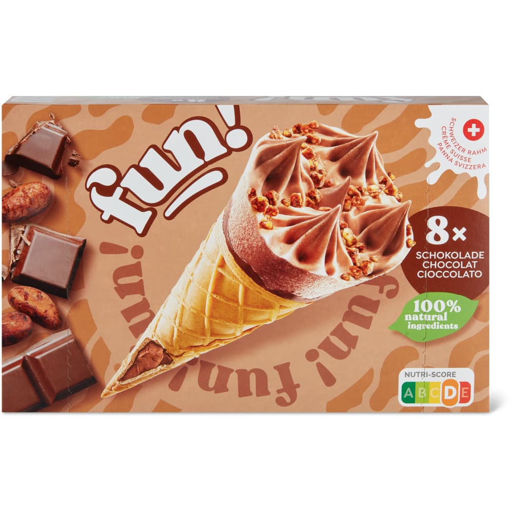Fun Cornets Schokolade