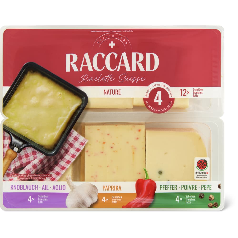 Raccard Raclette assortiert
