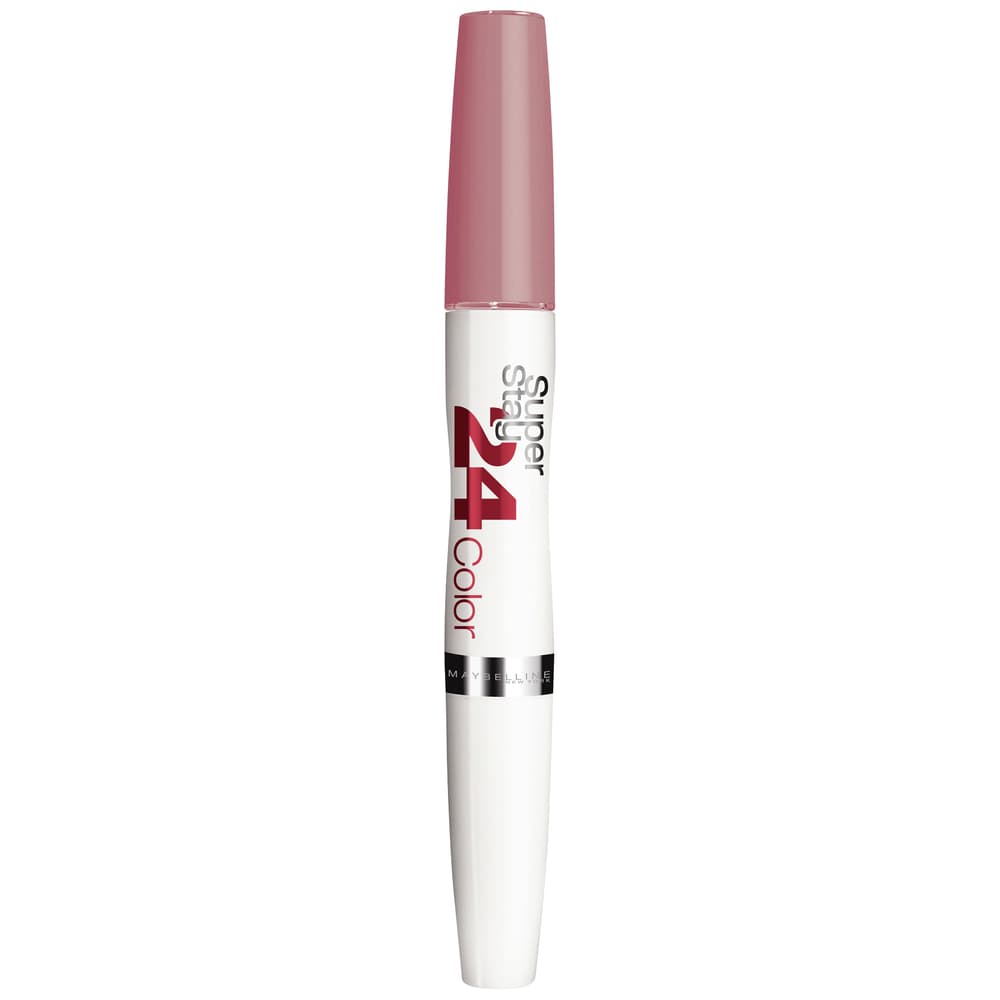 Maybelline Superstay 24h Lippenstift + Balsam 185 Rose Dust
