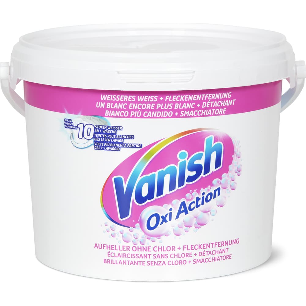 Vanish Oxi Action Fleckenentferner Pulver Weiss