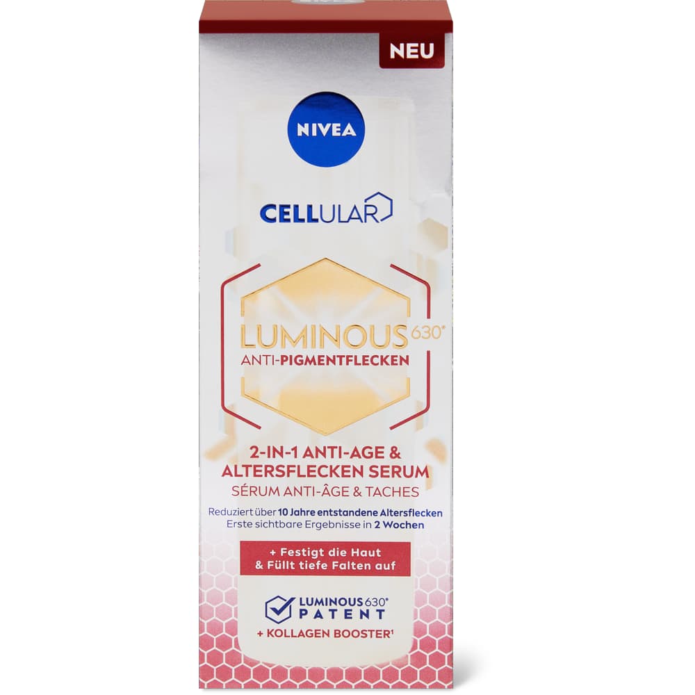 Nivea Cellular Luminous 630 Anti-Aging-Serum & Flecken