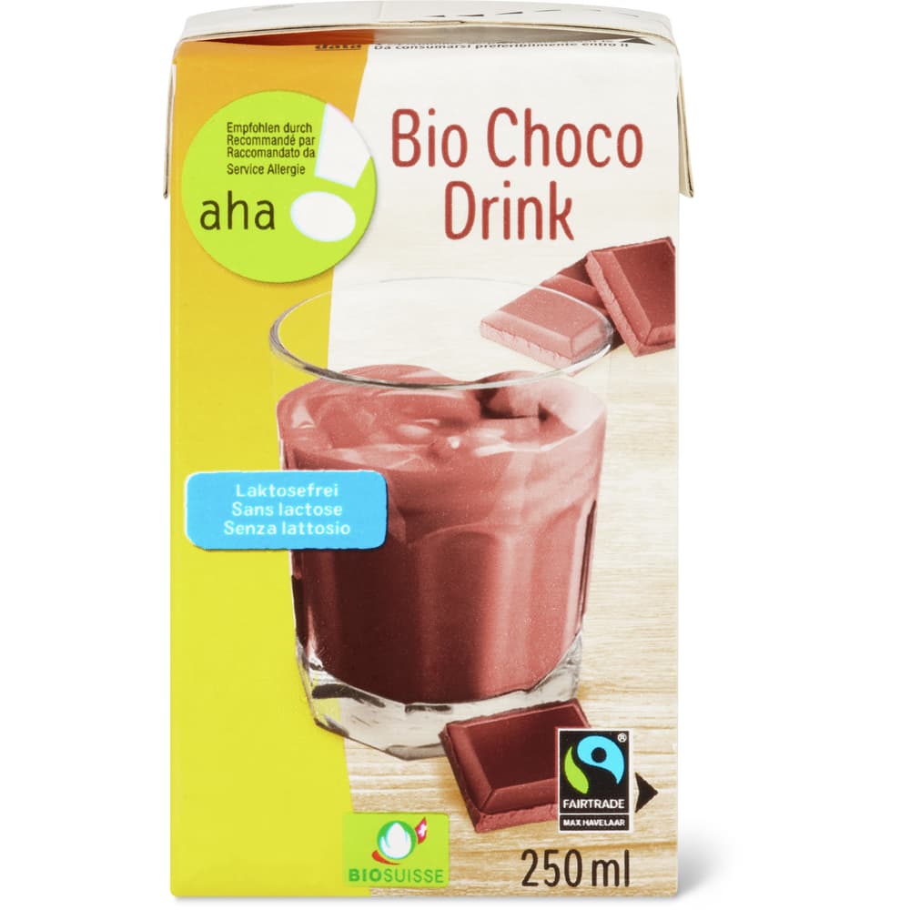 Migros Bio aha! Choco Drink laktosefrei