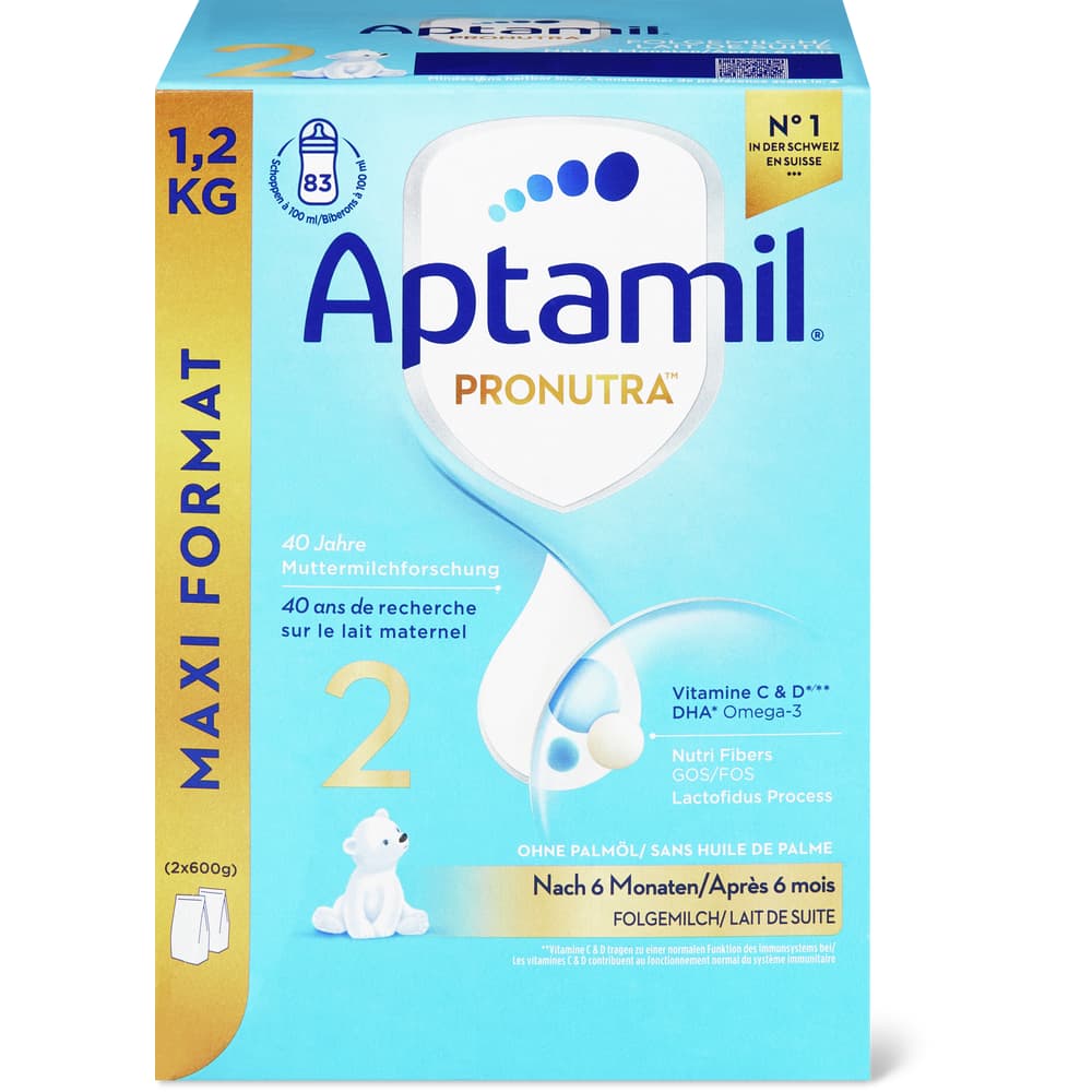 Aptamil Pronutra 2 Folgemilch Nach 6 Monaten