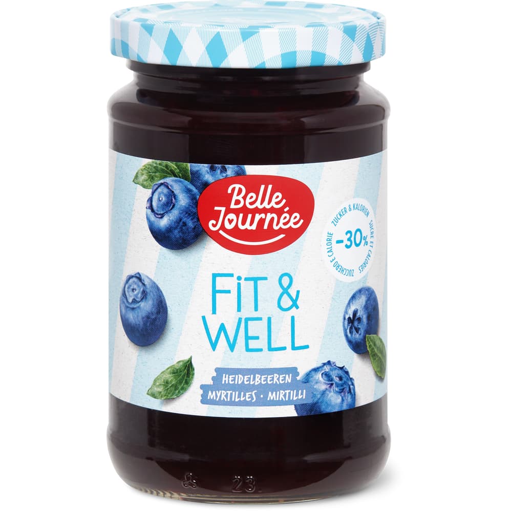 Belle Journée Fit & Well Konfitüre Erdbeeren