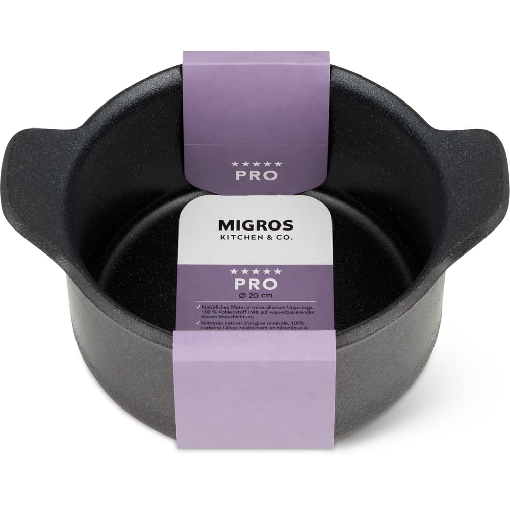 Migros Kitchen & Co. Pro Panboo Kasserolle Ø 20 cm
