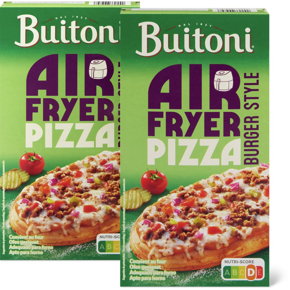 Buitoni Air Fryer Pizza Burger Style