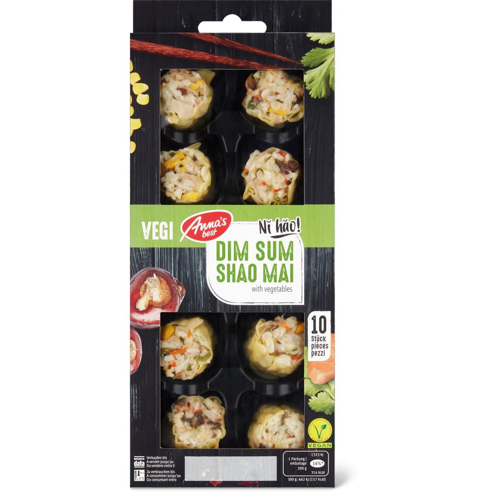 Anna's Best Vegi Dim Sum Shao Mai