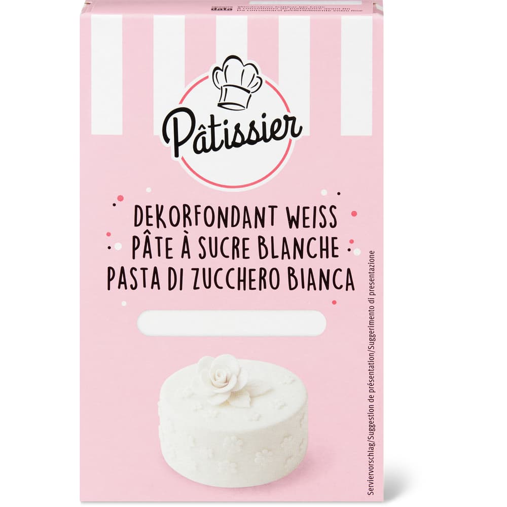 Patissier Dekorfondant weiss