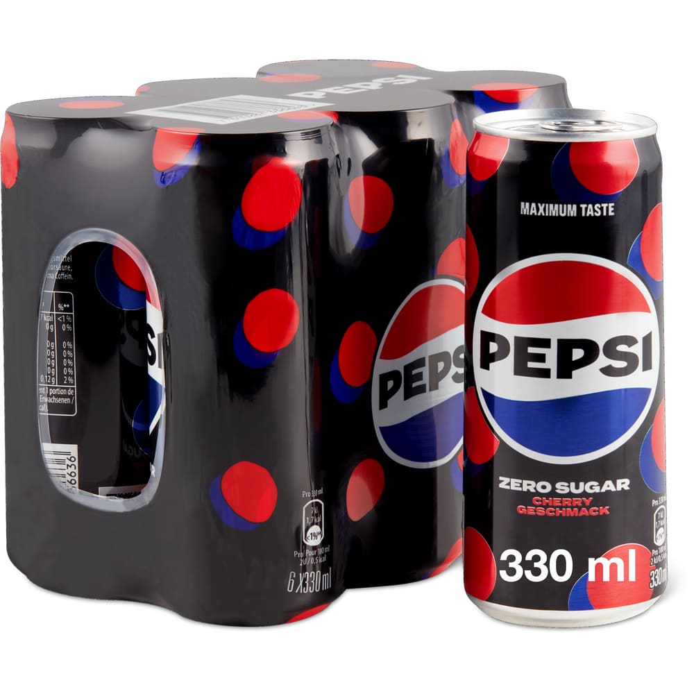 Pepsi Zero Sugar Cherry Geschmack