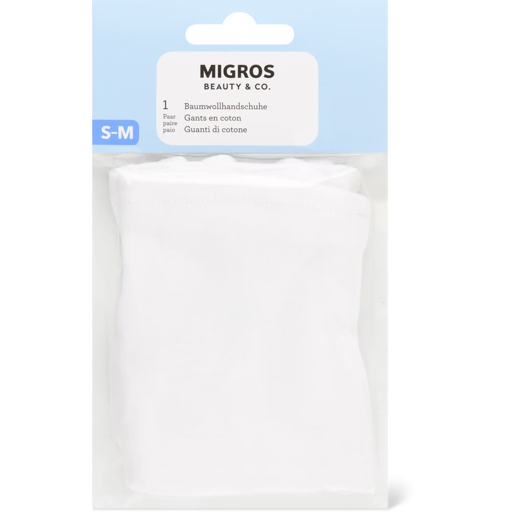 Migros Beauty & Co. Baumwollhandschuh 2 Stück