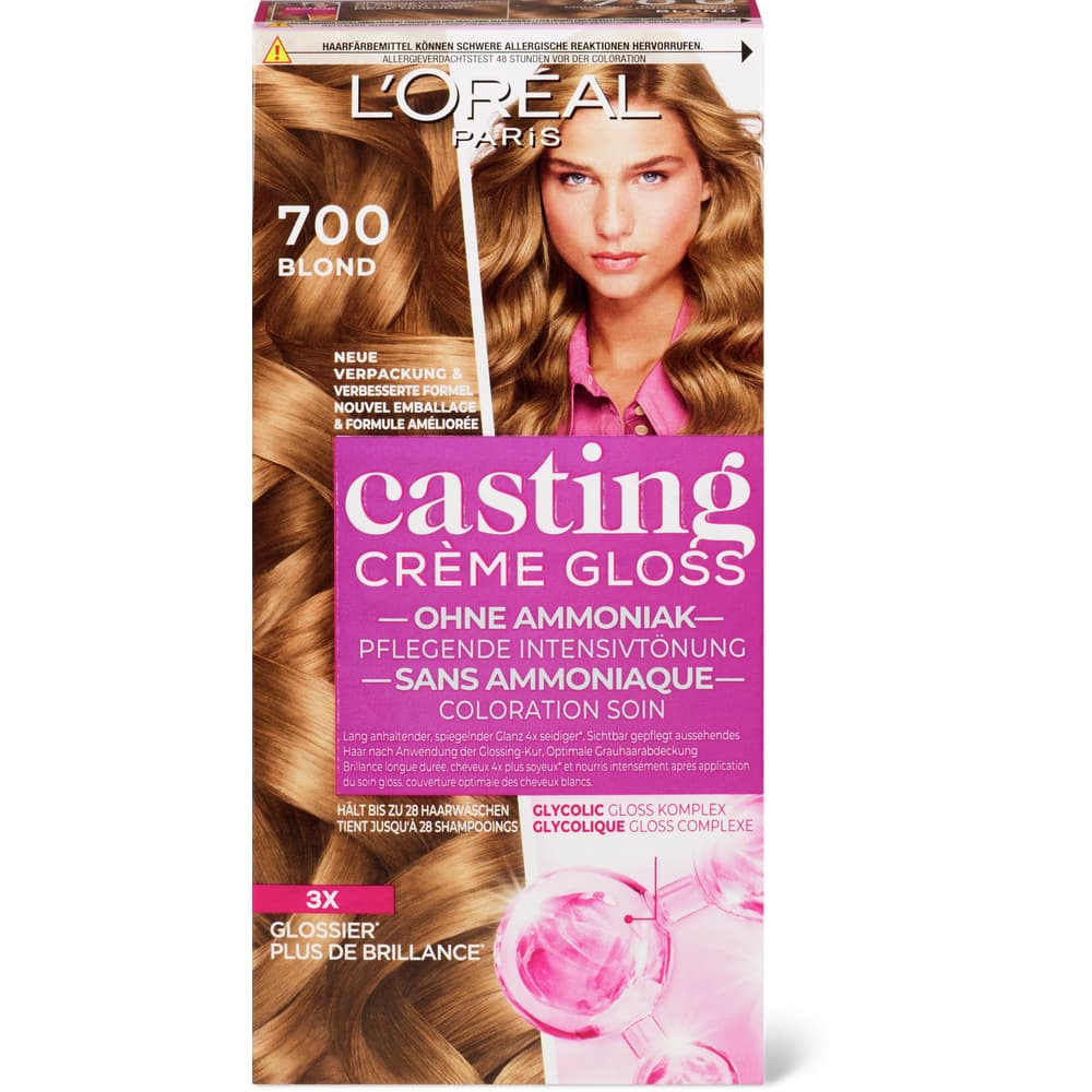 Casting Crème Gloss Pflegetönung 700 Blond, ohne Ammoniak