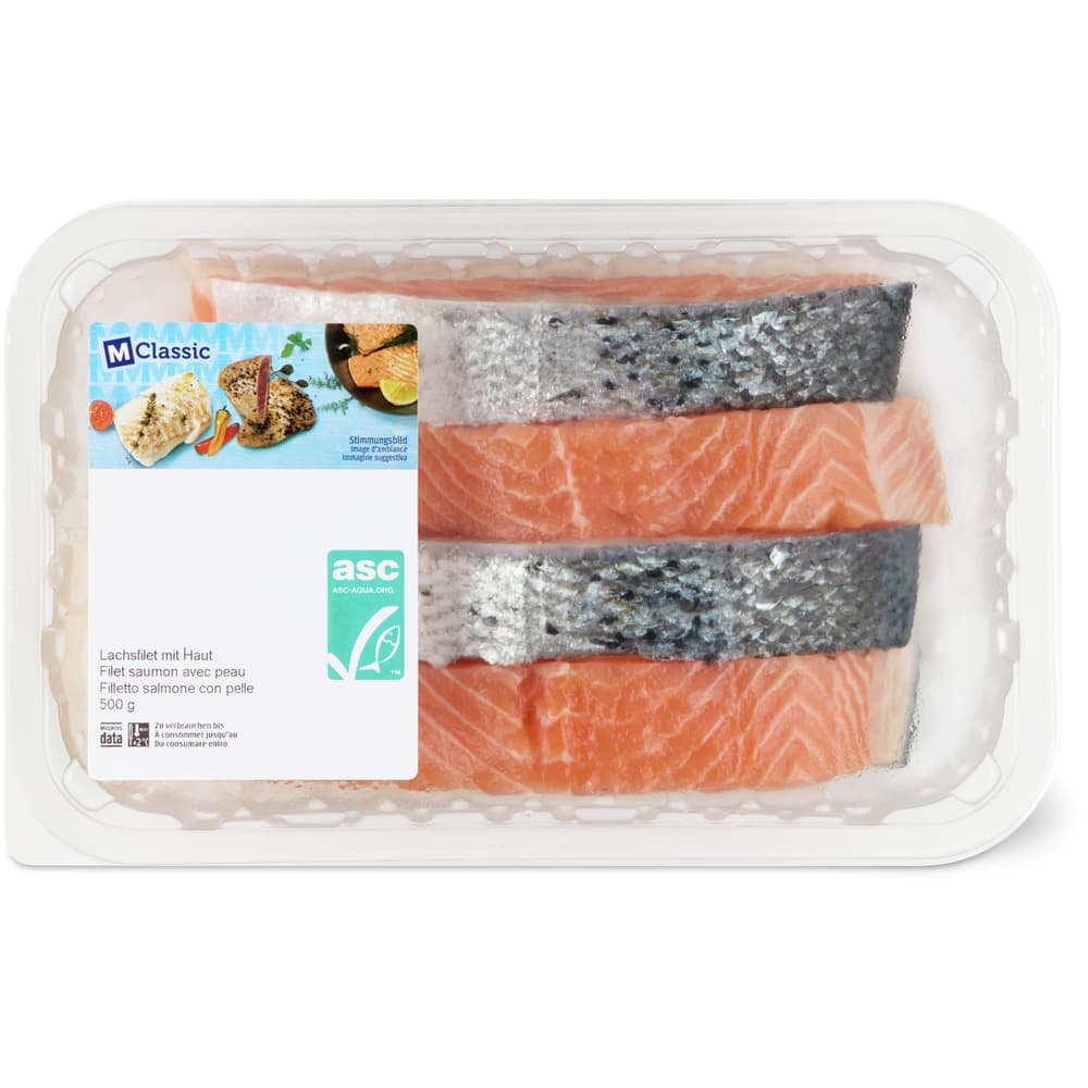 M-Classic Lachsfilets mit Haut