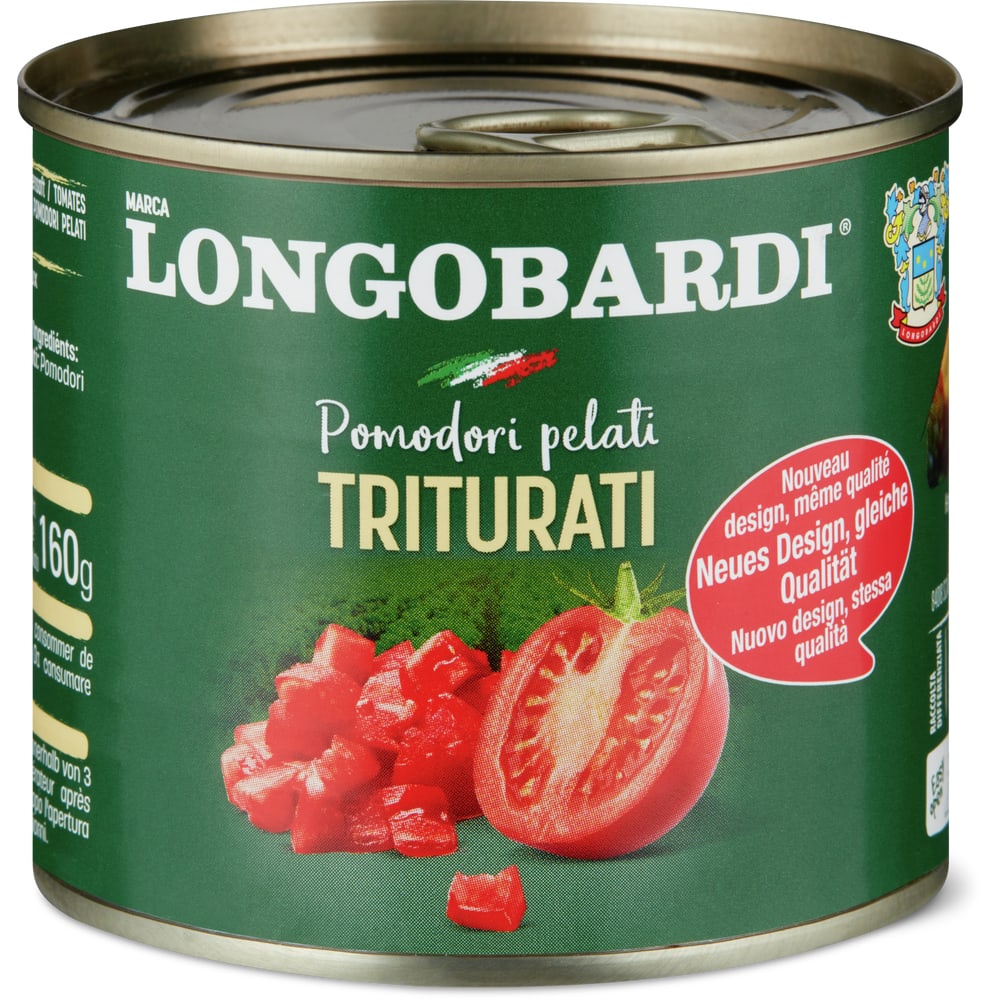Longobardi Gehackte geschälte Tomaten