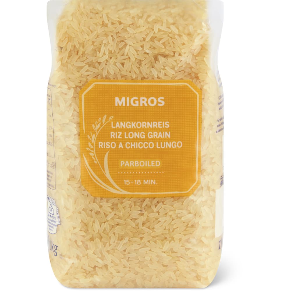 Migros Langkornreis parboiled