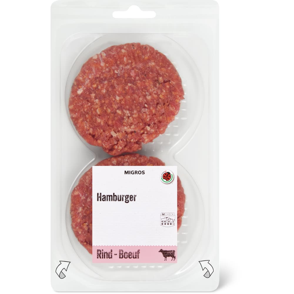 Migros IP-SUISSE Rindshamburger Nature