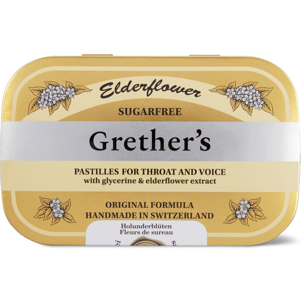 Grether's Pastillen für den Hals Holunderblüten