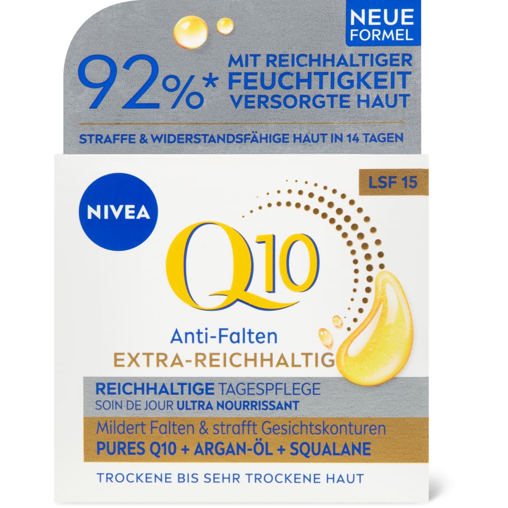 Nivea Q10 Anti-Falten extra reichhaltige Tagespflege LSF 15