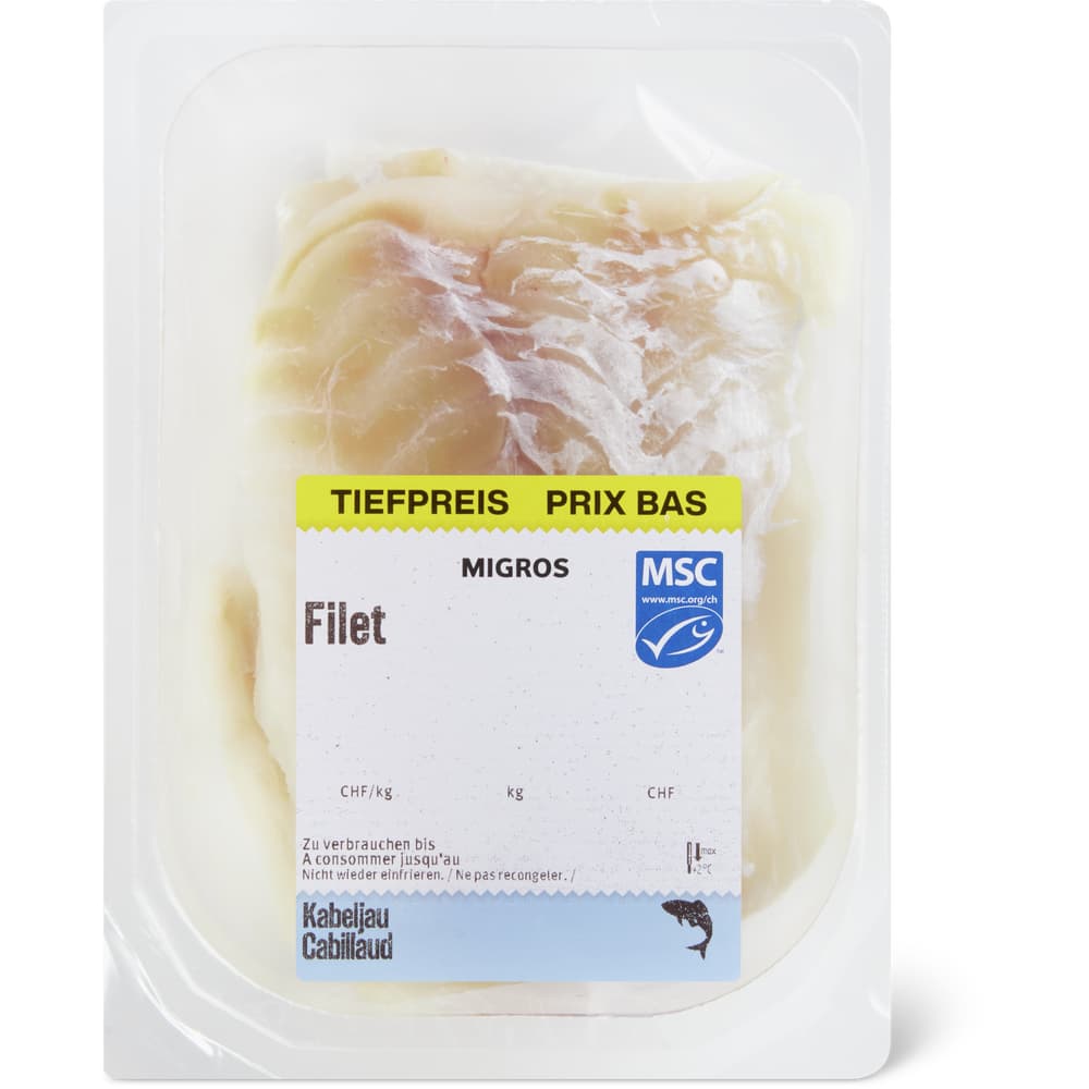 Migros MSC Kabeljaufilet