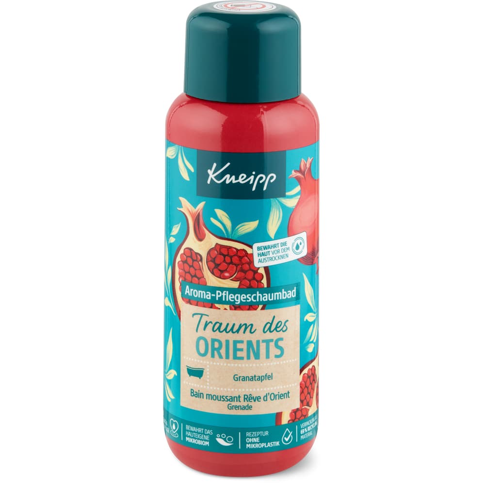 Kneipp Traum des Orients Pflegeschaumbad Granatapfel