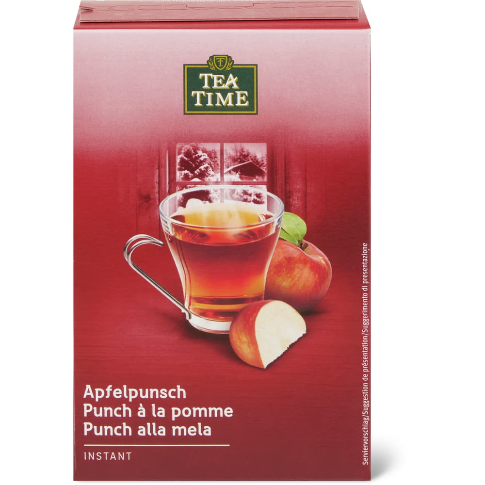 Tea Time · Apfelpunsch · Instant • Migros Tea Time · Apfelpunsch · Instant • Migros