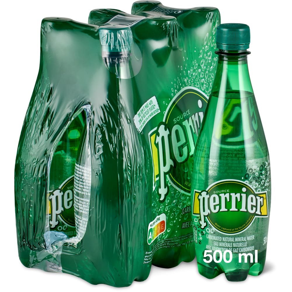Perrier Mineralwasser mit Kohlensäure