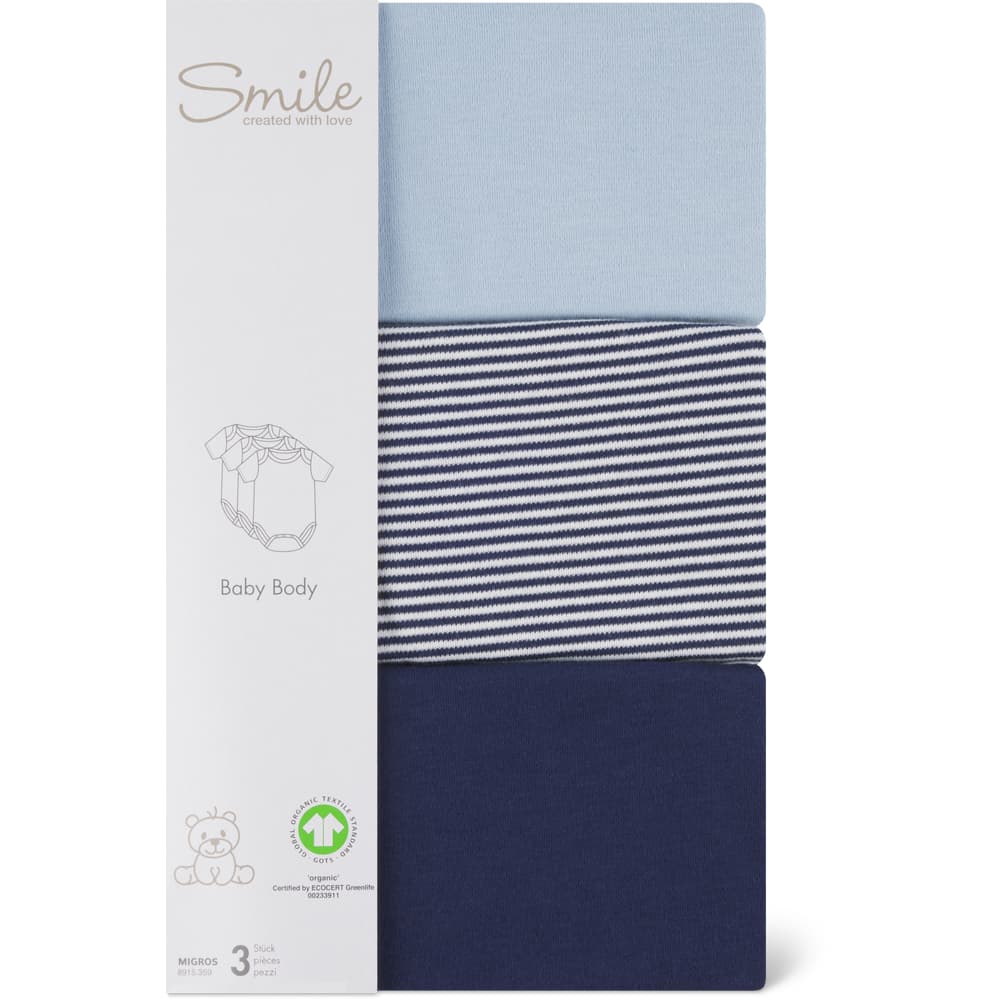 Smile Kurzarmbodys 62-68cm