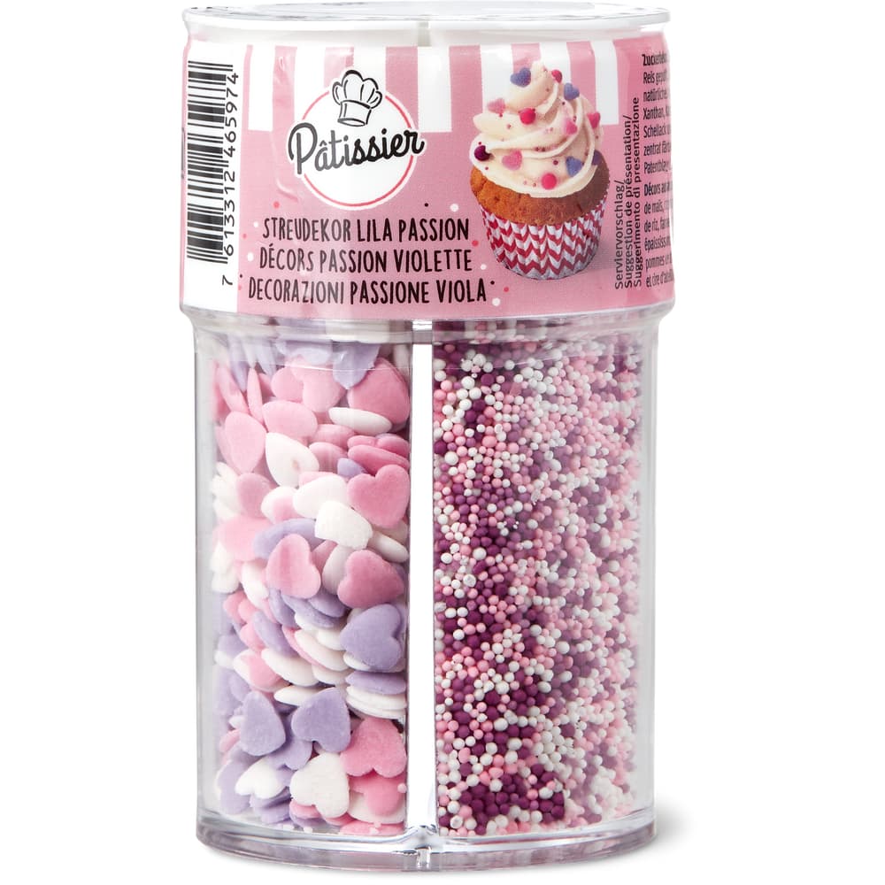 Patissier Streudekor Lila Passion